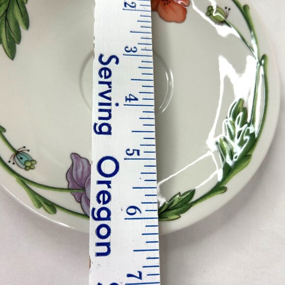 Villeroy & Boch Amapola Set Of 3 Tea Cups‎ & Saucers Vitro Porcelain Floral - Picture 8 of 10
